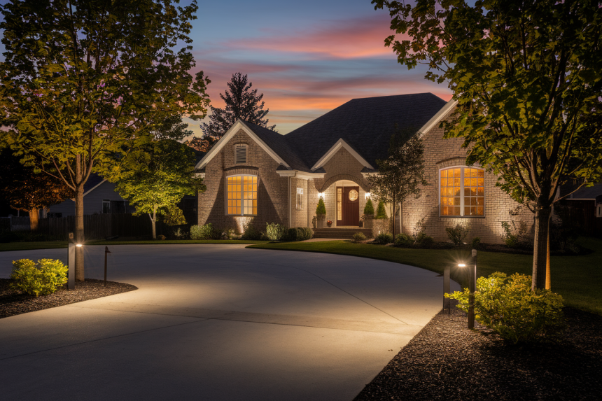 Éclairage extérieur : sécuriser votre maison et votre stationnement