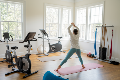 Créer un espace sport à domicile adapté aux besoins médicaux particuliers