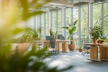 Choisir un espace de travail aligné avec ses valeurs environnementales