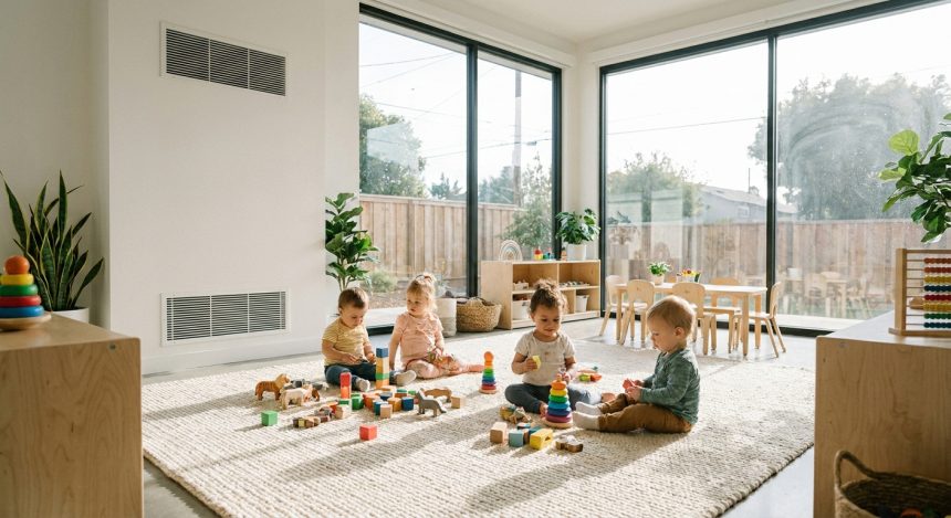 Ventilation dans les garderies et les CPE : un air sain pour les tout-petits