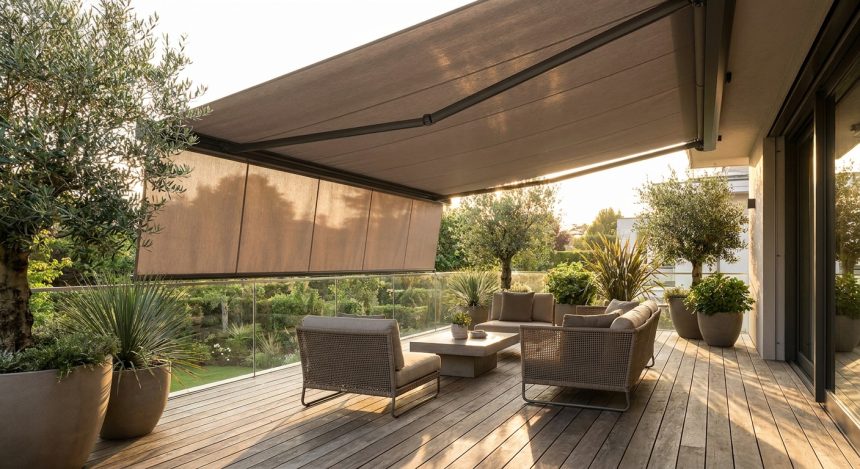 Le store banne sur mesure : la solution idéale pour habiller votre terrasse ou balcon