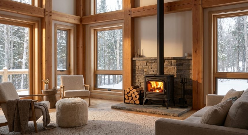Les différents éléments qui influencent réellement la consommation de bois d'une maison